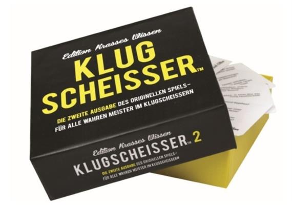 Klugscheisser 2 Black Edition - krasses Wissen