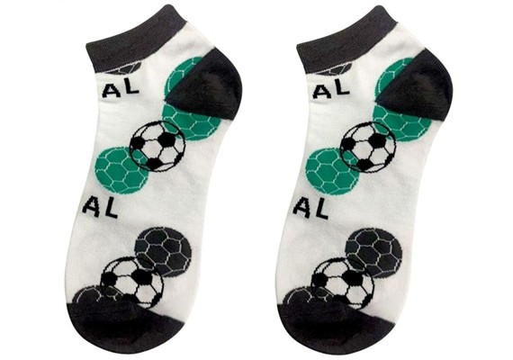 Knöchelsocken 2607-005 Grösse 38 - 45 Fussball