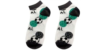 Knöchelsocken 2607-005 Grösse 38 - 45 Fussball