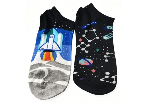 Knöchelsocken 2628-006 Grösse 38 - 45 Raumfahrt