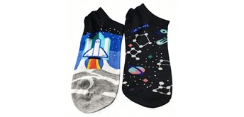 Knöchelsocken 2628-006 Grösse 38 - 45 Raumfahrt