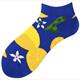 Knöchelsocken C176 Grösse 36 - 43 Lemon