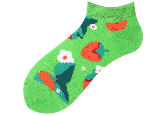 Knöchelsocken C179 Grösse 36 - 43 Strawberry