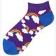 Knöchelsocken C180 Grösse 36 - 43 Rainbow