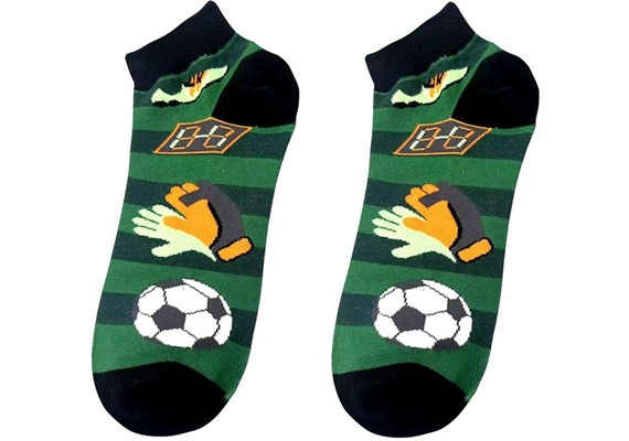 Knöchelsocken LS2607-001 Grösse 38 - 45 Fussball
