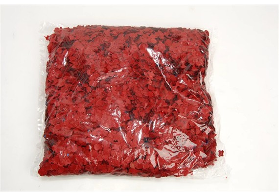 Konfetti 500 Gramm, rot