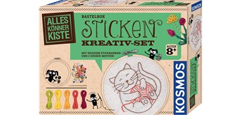 Kosmos 604691 Bastelbox Sticken Kreativ-Set
