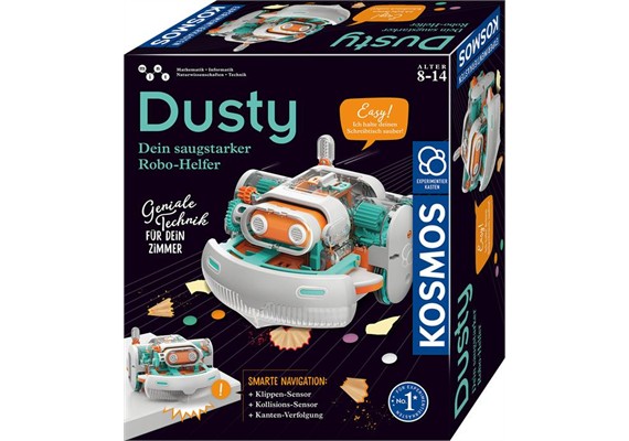 Kosmos 621322 Dusty - Dein saugstarker Robo-Helfer Kosmos 621322 Dusty - Dein saugstarker Robo-Helfer