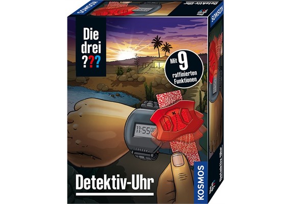 Kosmos 63229 Detektivkasten Die drei ??? Detektiv-Uhr