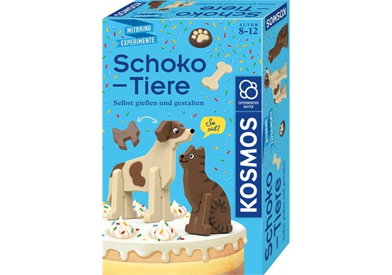 Kosmos 65834 Experimentierkasten Schoko-Tiere