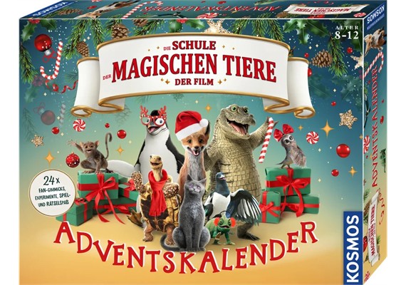 Kosmos 66403 Adventskalender Die Schule der magischen Tiere 2026