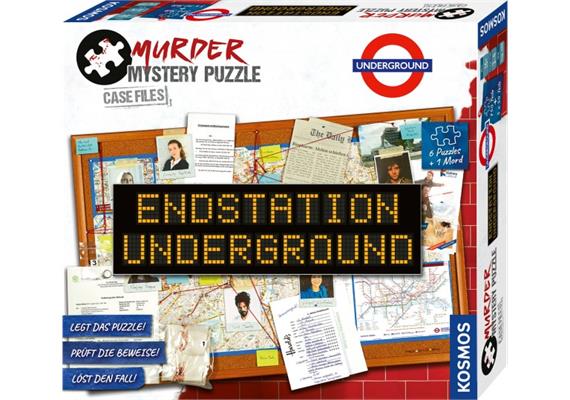 Kosmos 68217 Murder Mystery Puzzle - Endstation Underground