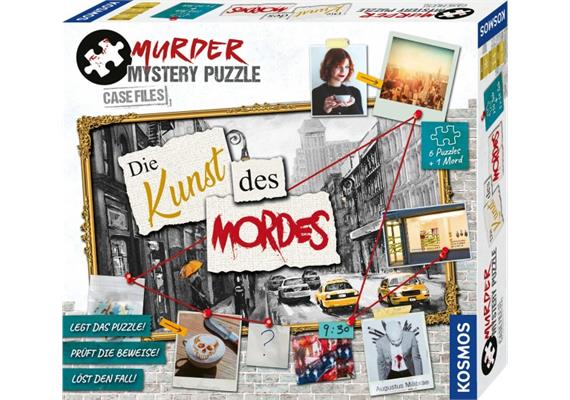 Kosmos 68218 Murder Mystery Puzzle - Die Kunst des Mordes