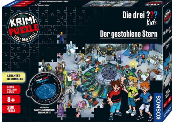 Kosmos 68220 Krimi-Puzzle: Die drei ??? Kids - Der gestohlene Stern