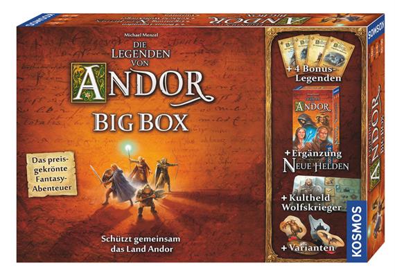 Kosmos 68312 - Die Legenden von Andor - Big Box