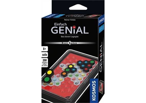Kosmos 68434 Legespiel Einfach Genial Brain Games Solospiel