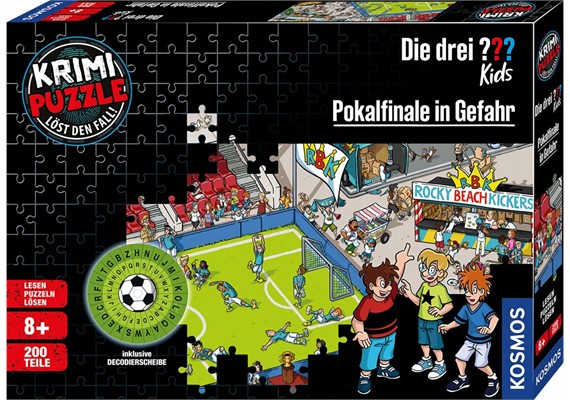 Kosmos 68553 Krimipuzzle Die drei ??? Kids Pokalfinale in Gefahr