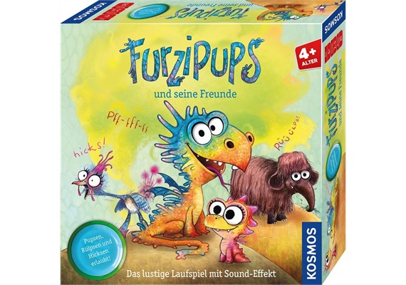 Kosmos 68619 Würfelspiel  Furzipups und seine Freunde