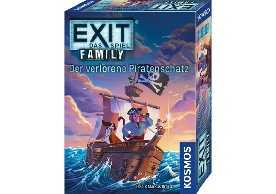 Kosmos 68733 EXIT Gesellschaftsspiel Der verlorene Piratenschatz