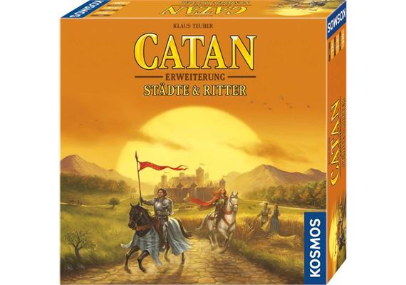 Kosmos Catan Erweiterung Städte und Ritter