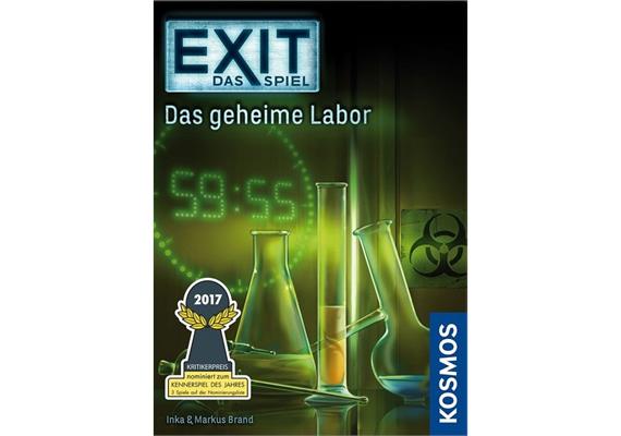 Kosmos EXIT- Das geheime Labor (Kennerspiel Jahres 2017)