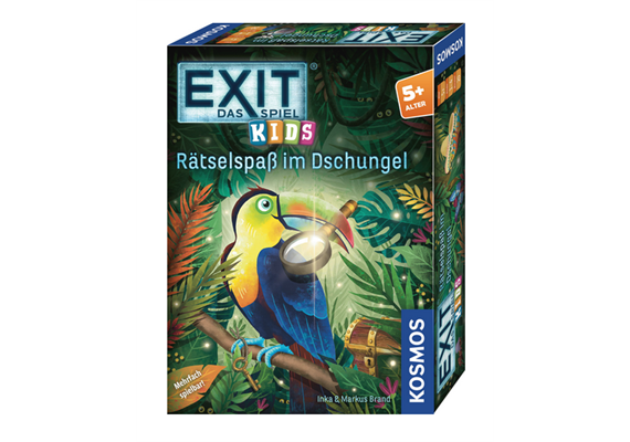 Kosmos Exit Kids - Das Spiel: Rätselspass im Dschungel