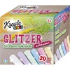 Kreidespass - Glitzer Strassenmalkreide, 20 Stück