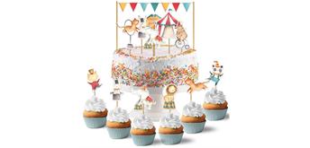 Kuchenstecker (Geburtstag) - Zirkus - Set 3