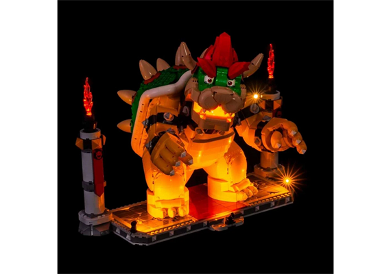 LED Licht Set für LEGO® 71411 Super Mario - Der mächtige Bowser