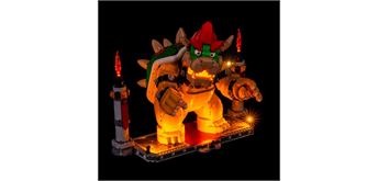 LED Licht Set für LEGO® 71411 Super Mario - Der mächtige Bowser