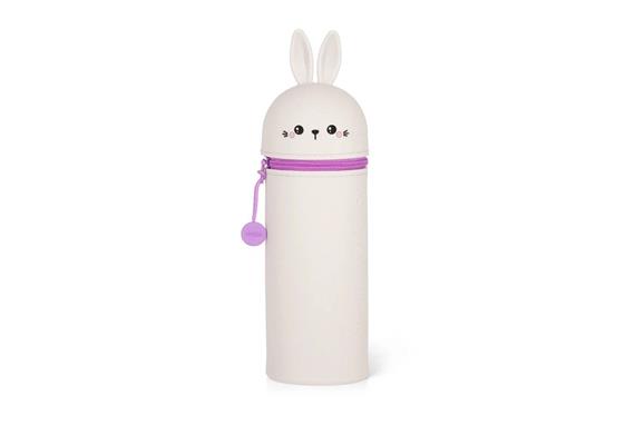 Legami - 2-in-1-Federmäppchen aus Silikon - Kawaii - Bunny