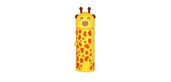 Legami - 2-in-1-Federmäppchen aus Silikon - Kawaii - Giraffe