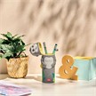 Legami - 2-in-1-Federmäppchen aus Silikon - Kawaii - Gorilla „Wild but Kind“ | Bild 6