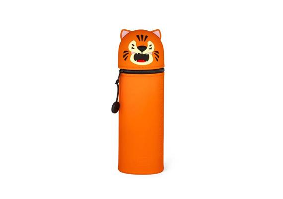Legami - 2-in-1-Federmäppchen aus Silikon - Kawaii - Tiger