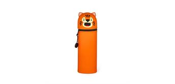Legami - 2-in-1-Federmäppchen aus Silikon - Kawaii - Tiger