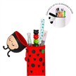Legami - 2-in-1-Federmäppchen aus Silikon Ladybug „Get Lucky“ | Bild 3