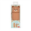 Legami - 2-in-1-Federmäppchen aus Silikon - Teddy Bear „Dream Big“ | Bild 5