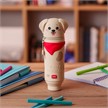 Legami 2-in-1-Federmäppchen aus weichem Silikon - Kawaii - Golden | Bild 4
