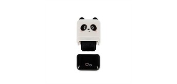 Legami Deko-Rollstempel – Panda – Schwarz