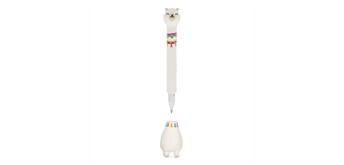 Legami - Kugelschreiber Llama mit Standfuss Stand-Ink Ovation
