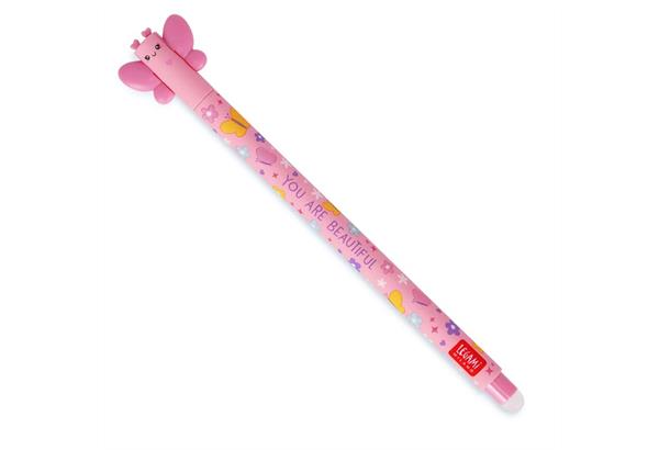 Legami - Löschbarer Gelstift Butterfly - Pink