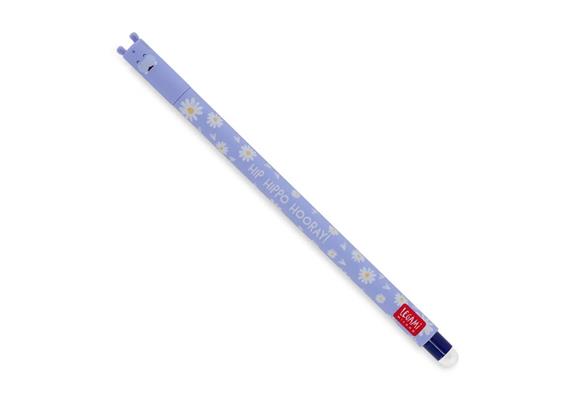 Legami - Löschbarer Gelstift "Hippo" Blau