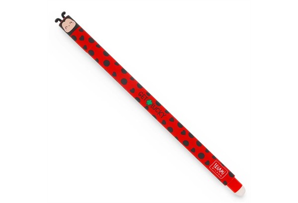 Legami - Löschbarer Gelstift Ladybug „Get Lucky“