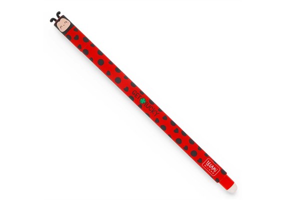 Legami - Löschbarer Gelstift Ladybug „Get Lucky“