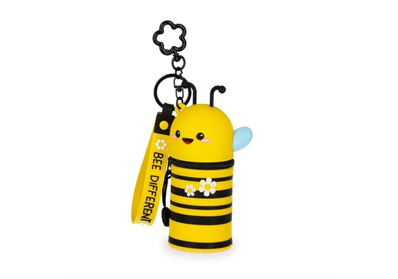 Legami Münztasche mit Schlüsselanhänger Bee - Mini Kawaii