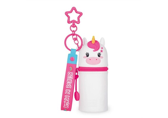 Legami Münztasche mit Schlüsselanhänger Unicorn - Mini Kawaii