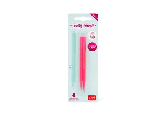 Legami - Nachfüllpackung für Lovely Friends Neon Pink