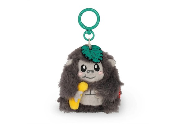 Legami - Plüsch-Schlüsselanhänger Gorilla - Tiny Super Soft!