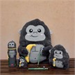 Legami - Plüsch-Schlüsselanhänger Gorilla - Tiny Super Soft! | Bild 6