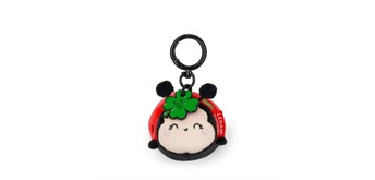 Legami - Plüsch-Schlüsselanhänger Ladybug - Tiny Super Soft!